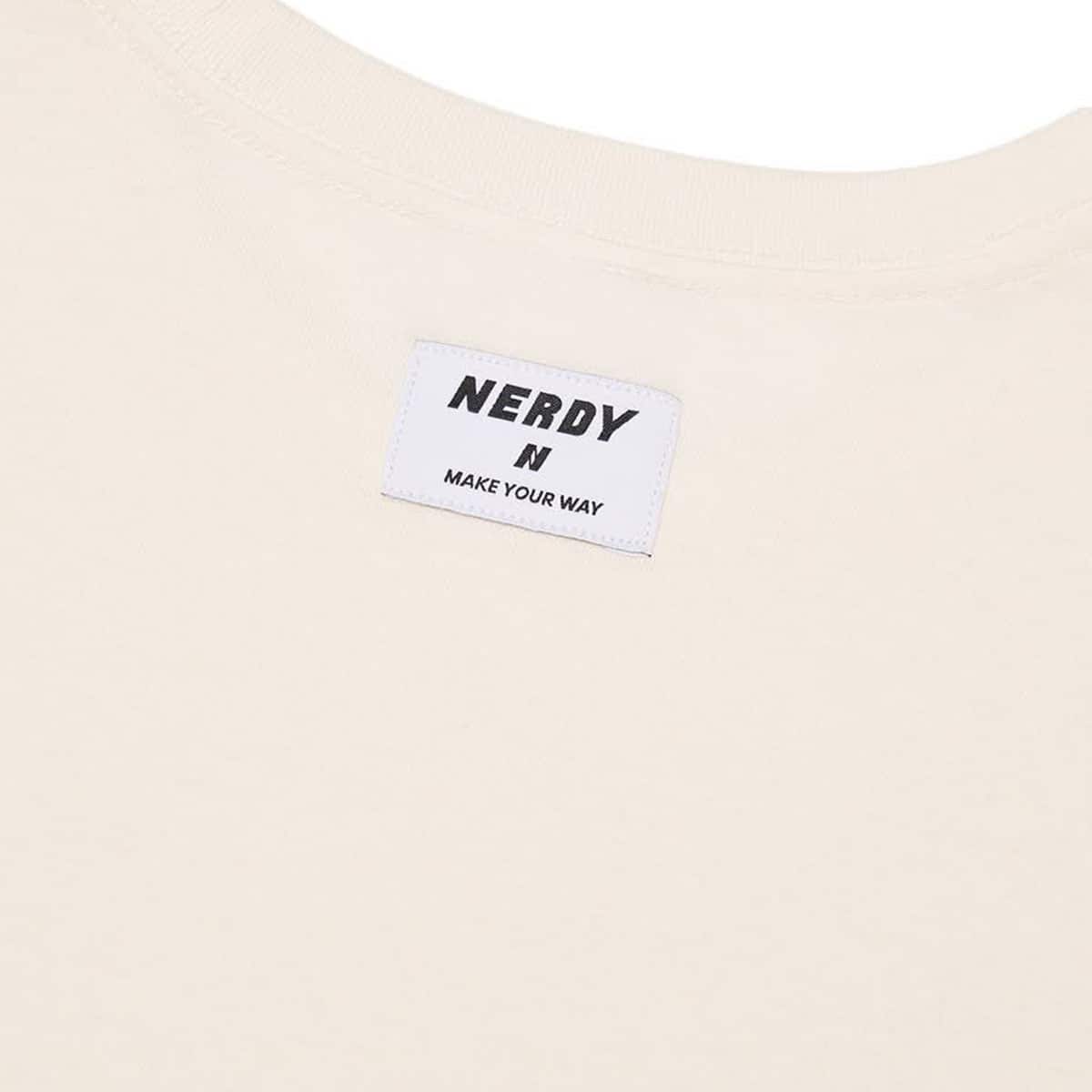 NERDY Essential 1/2 Sleeve T-shirt CREAM 22SU-Iの画像