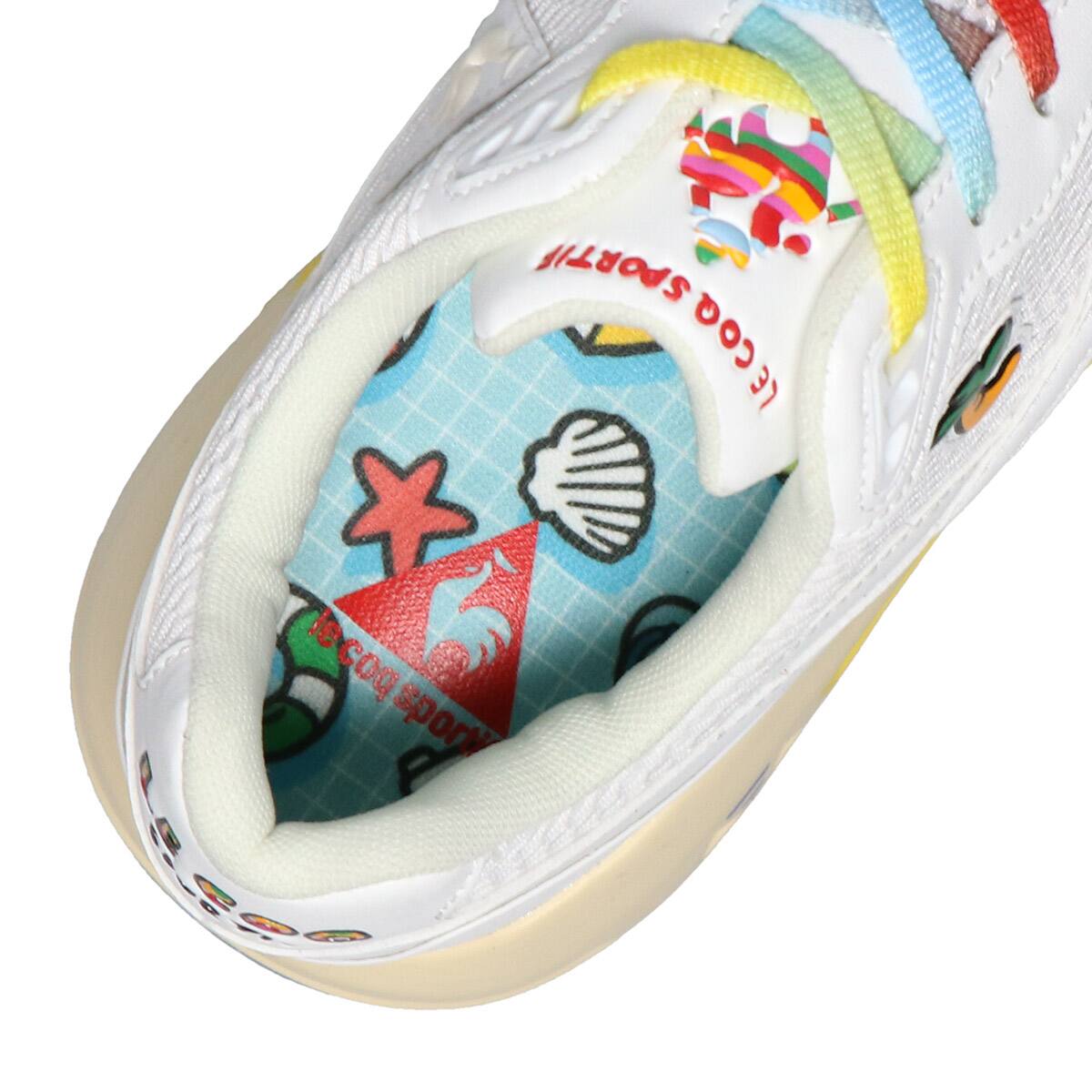 le coq sportif R800 Z1 - SHETA ホワイト 21SS-Iの画像