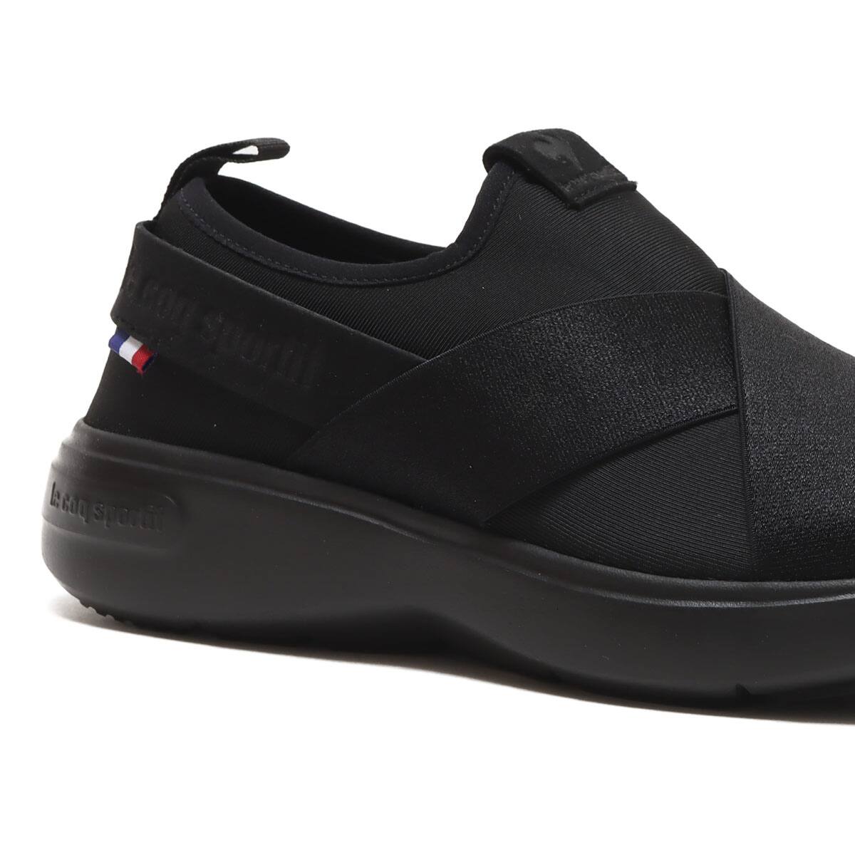 le coq sportif LA RHONE DBSP ブラック / ブラック 24SS-Iの画像