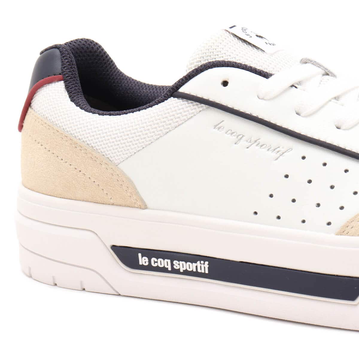 le coq sportif LA ROLAND PF ホワイト/ネイビー（ルコック