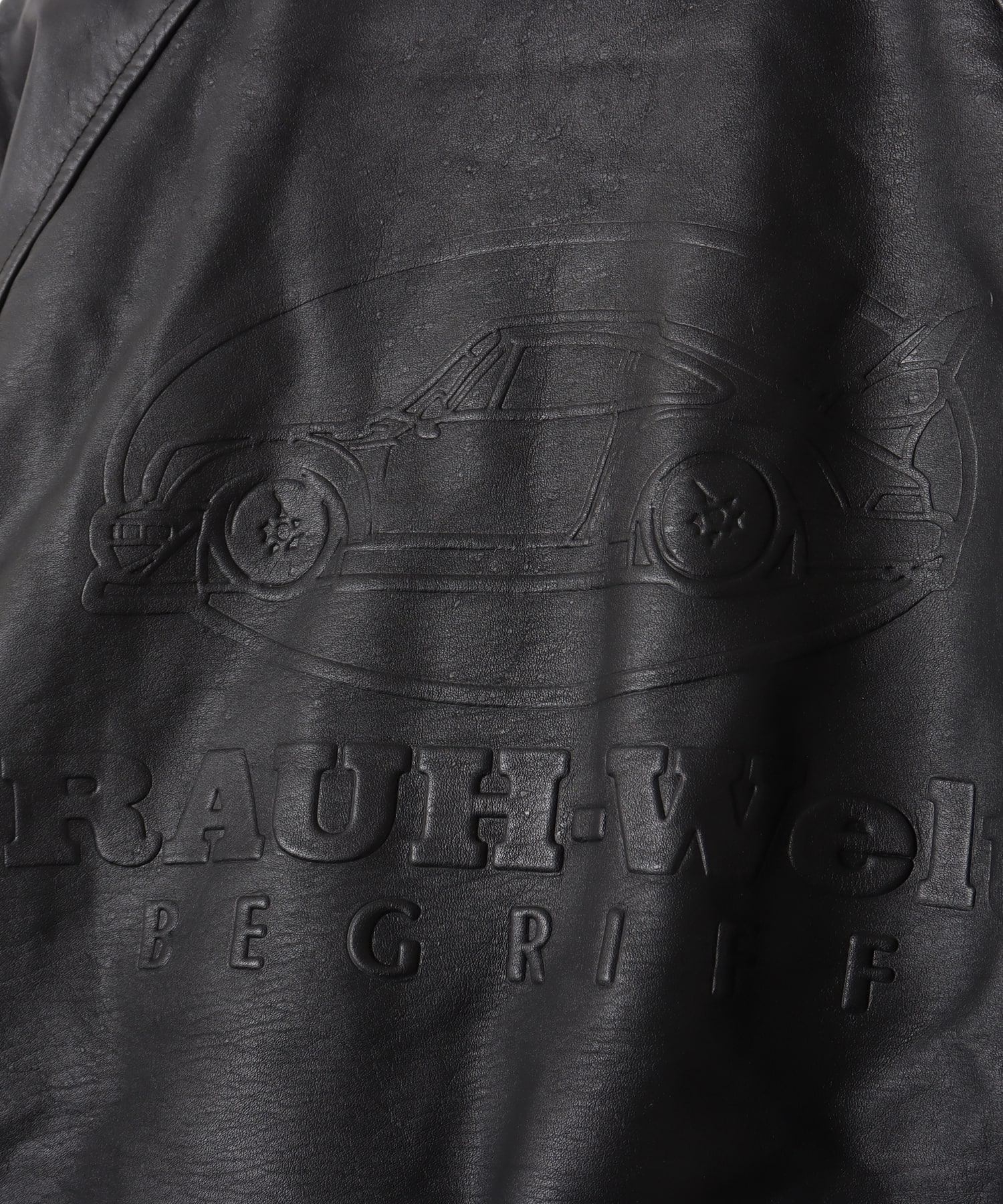 RawTypeRiot x RWB x Atmos Leather Jacket BLACKの画像