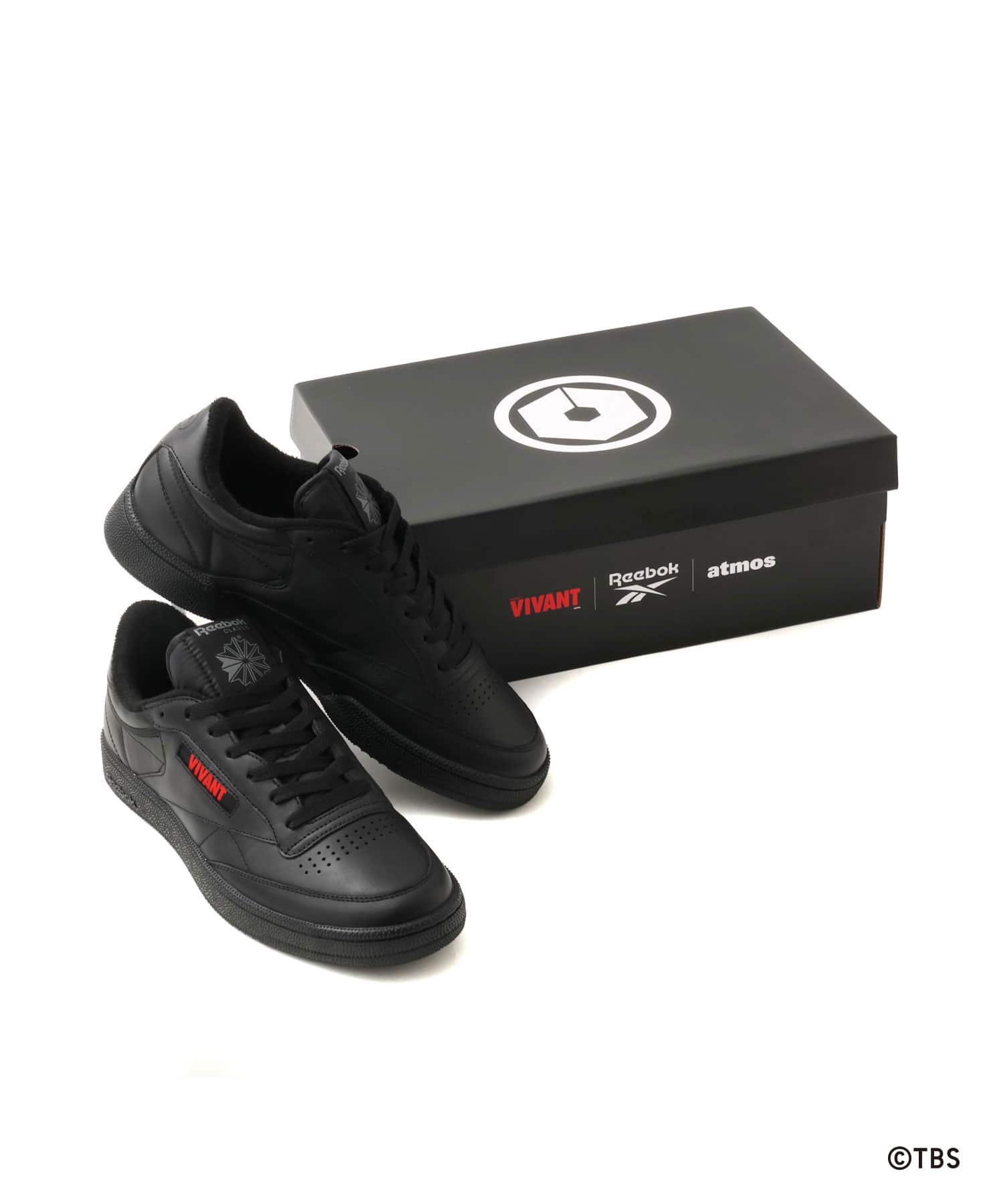Reebok Club C atmos VIVANT BLACKの画像