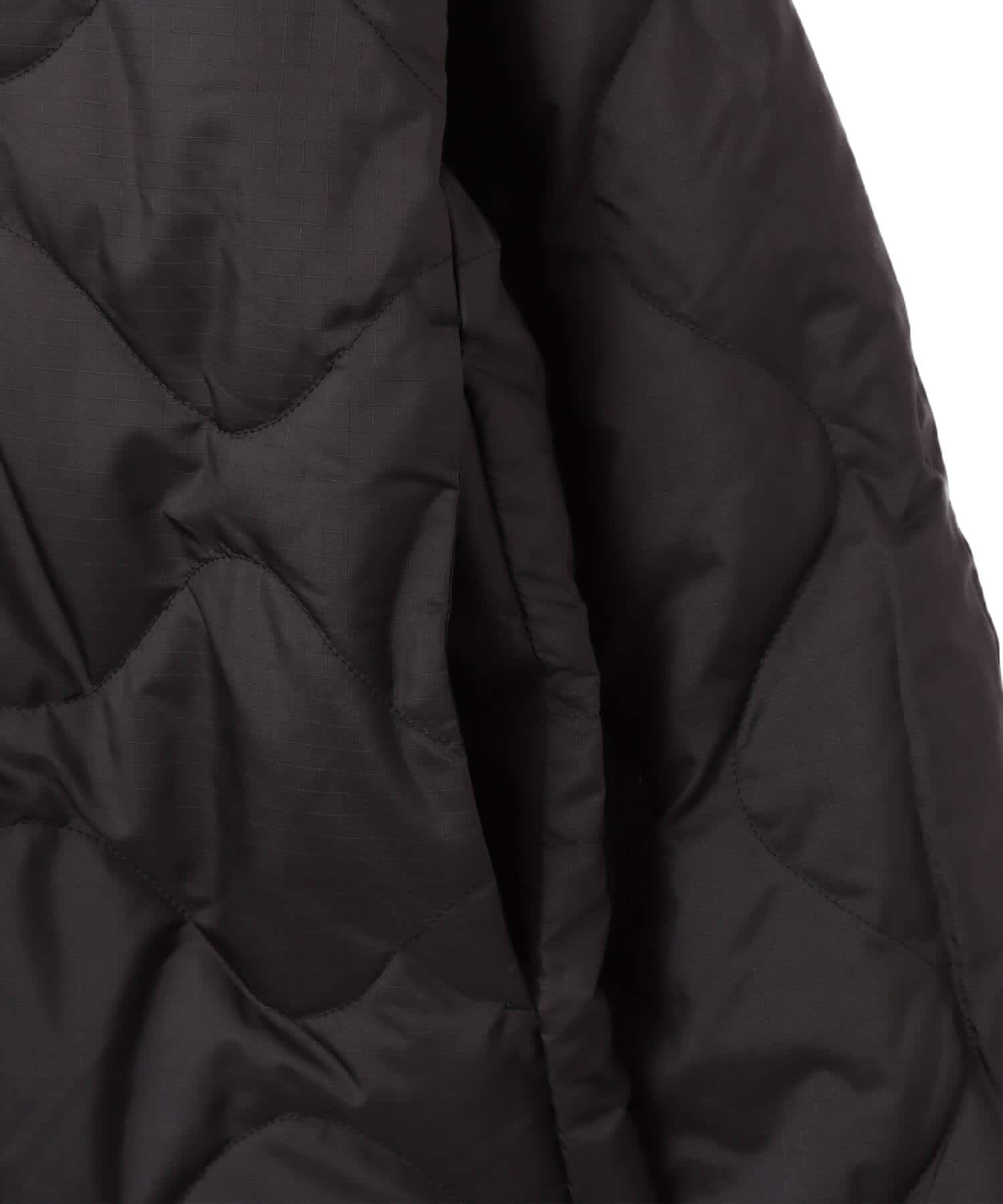 nanamica Reversible Down Cardigan Blackの画像