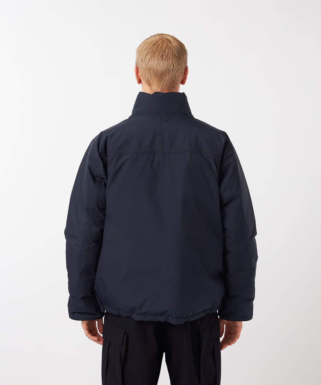 nanamica GORE-TEX Short Down Jacket Navyの画像