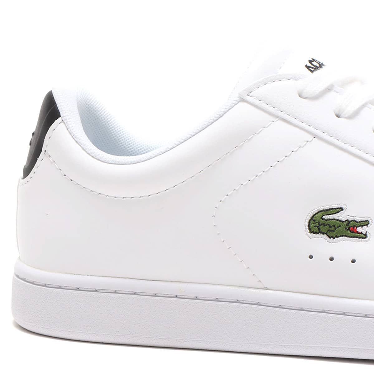 LACOSTE CARNABY EVO 0121 2 WHITE/BLACK 21FA-Iの画像