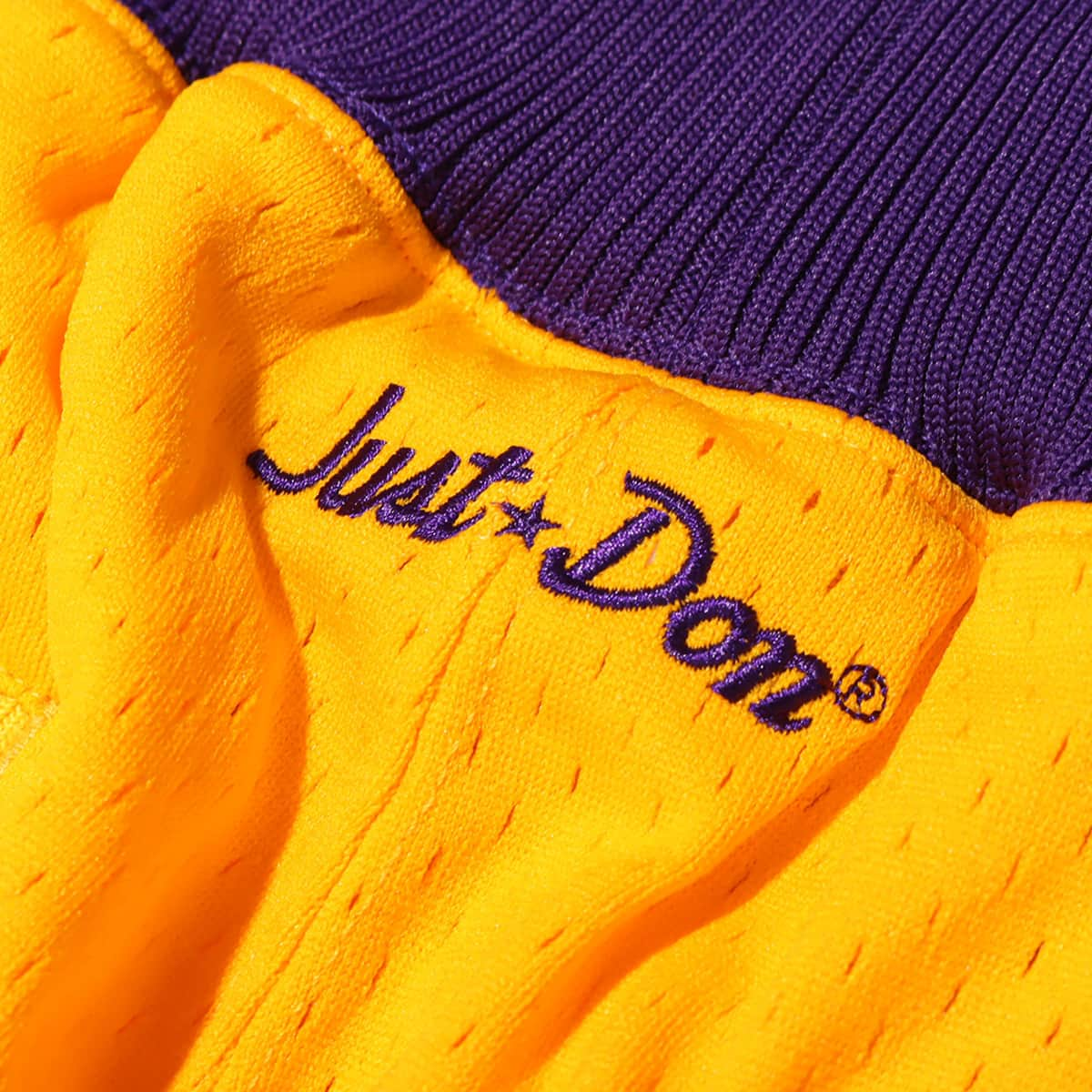 Mitchell & Ness Just Don Shorts Los Angeles Lakers 1996-97 YELLOW