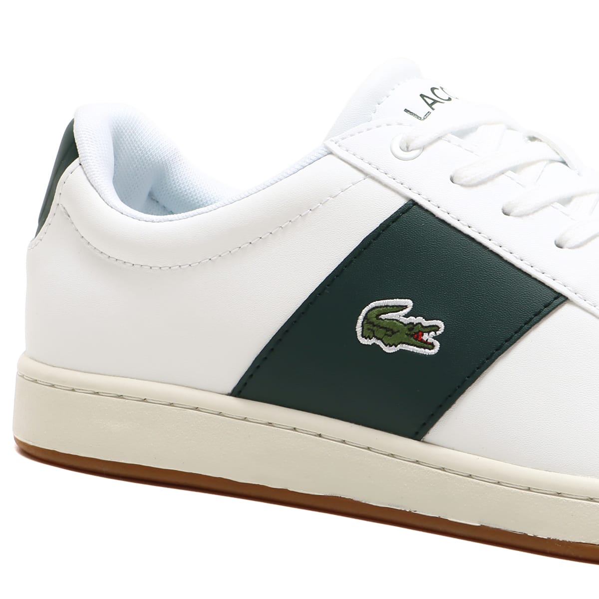 LACOSTE CARNABY EVO CGR 2226 SMA WHT/DK GRN 22SU-Iの画像