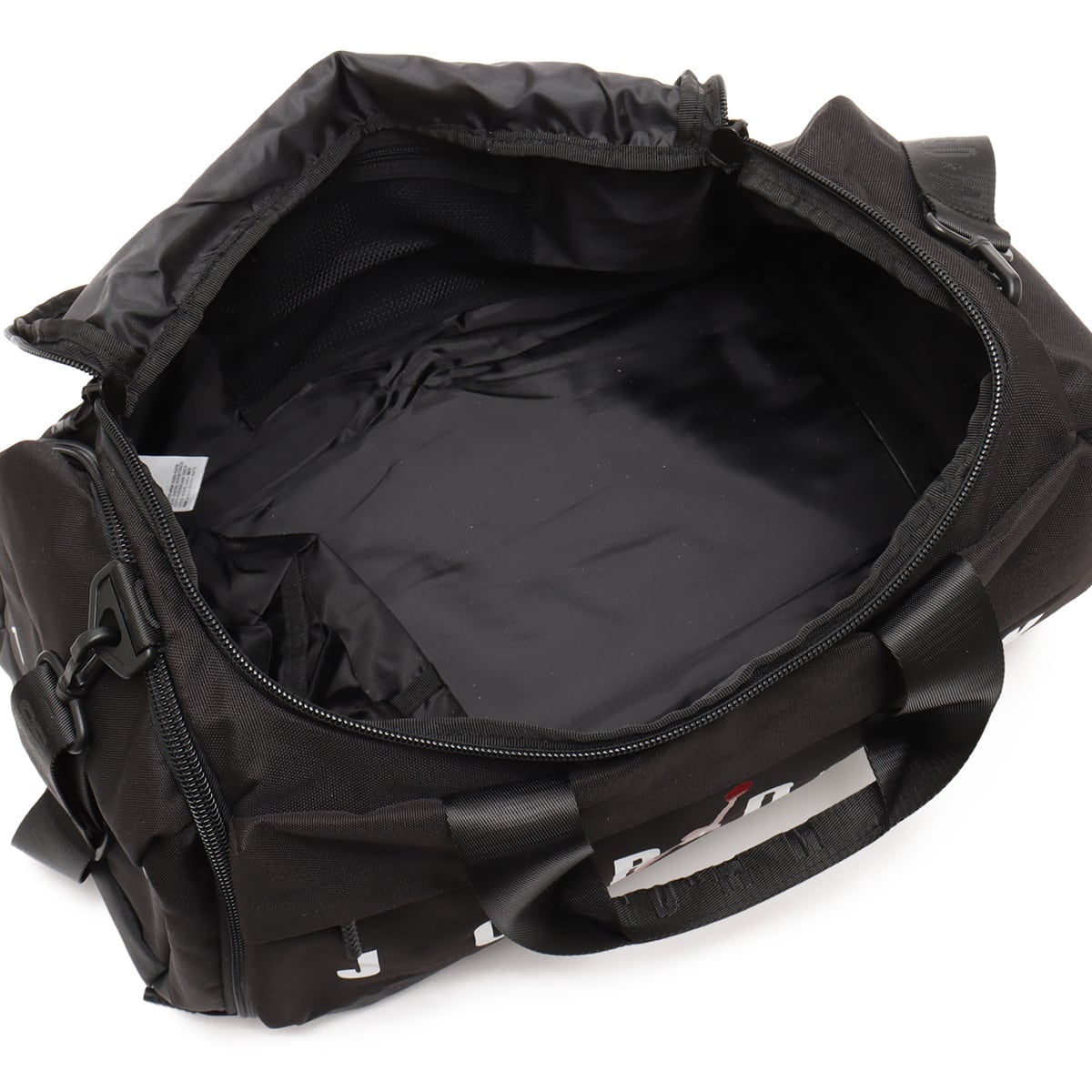 JORDAN BRAND JAM VELOCITY DUFFLE BLACK の画像