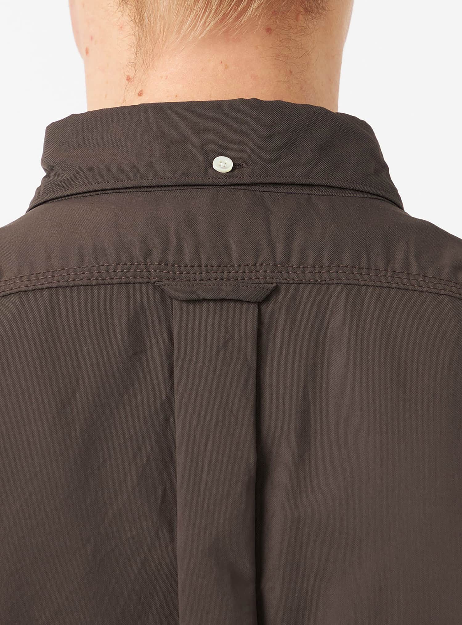 nanamica Button Down Wind Shirt Brownの画像