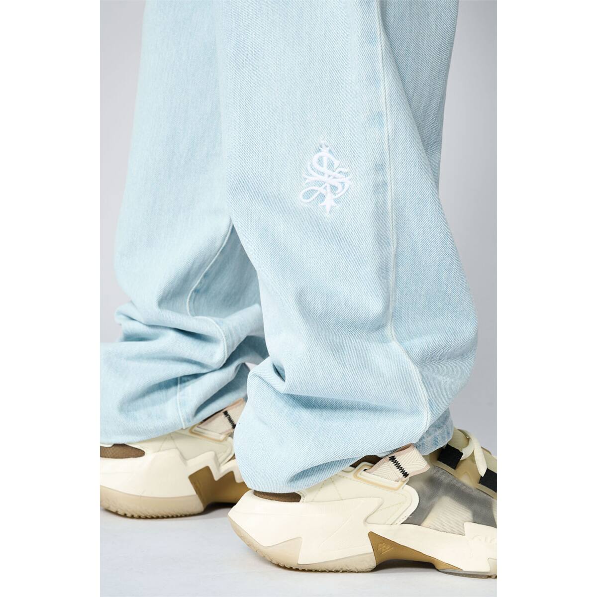 SUPPLIER SLIPPED BACK LOGO DENIM LIGHT BLUE 22SU-I