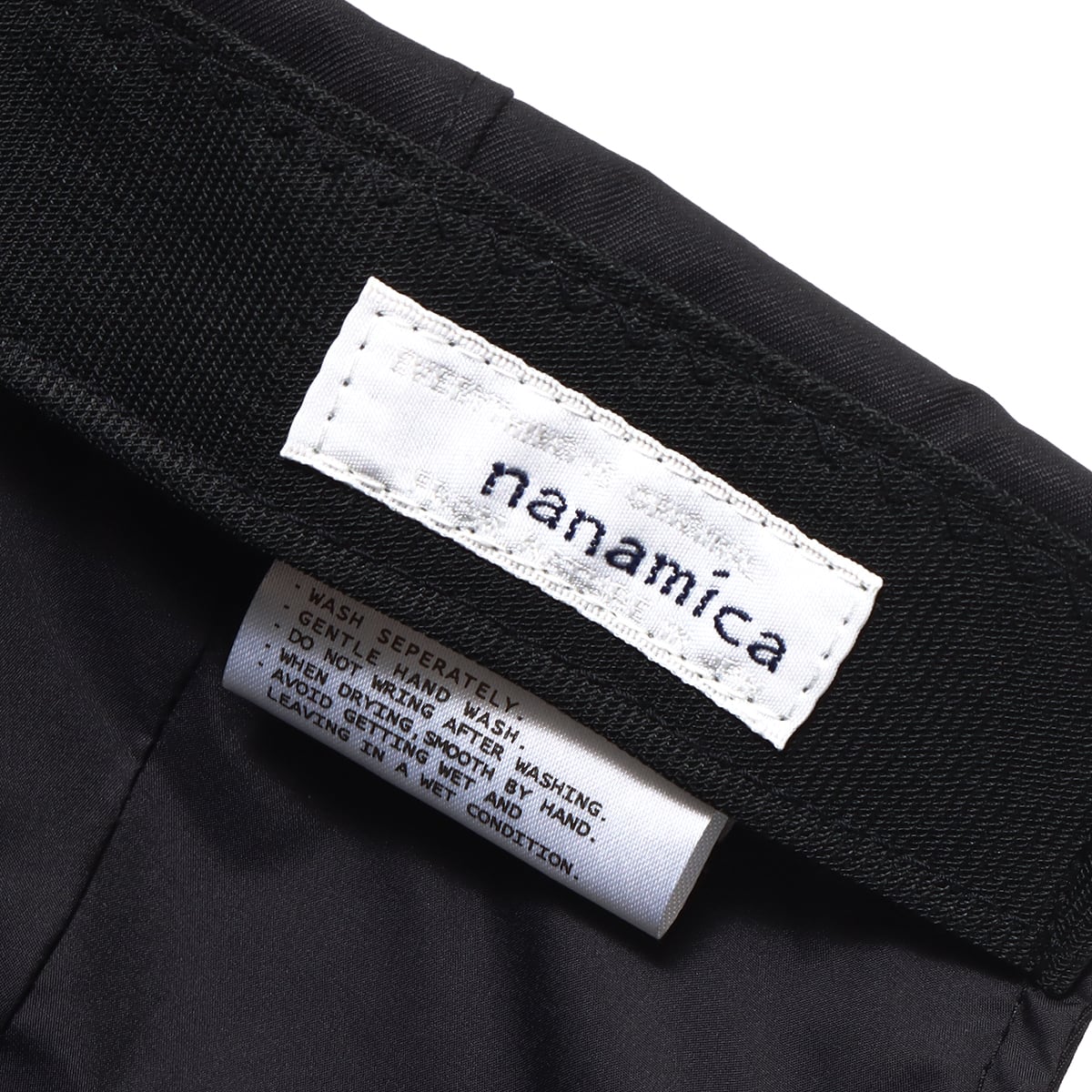 nanamica 2L GORE-TEX Cap BLACK 22FA-I