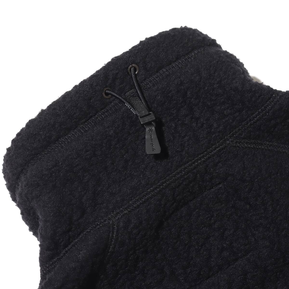 snow peak Thermal Boa Fleece Jacket Black 23FA-Iの画像