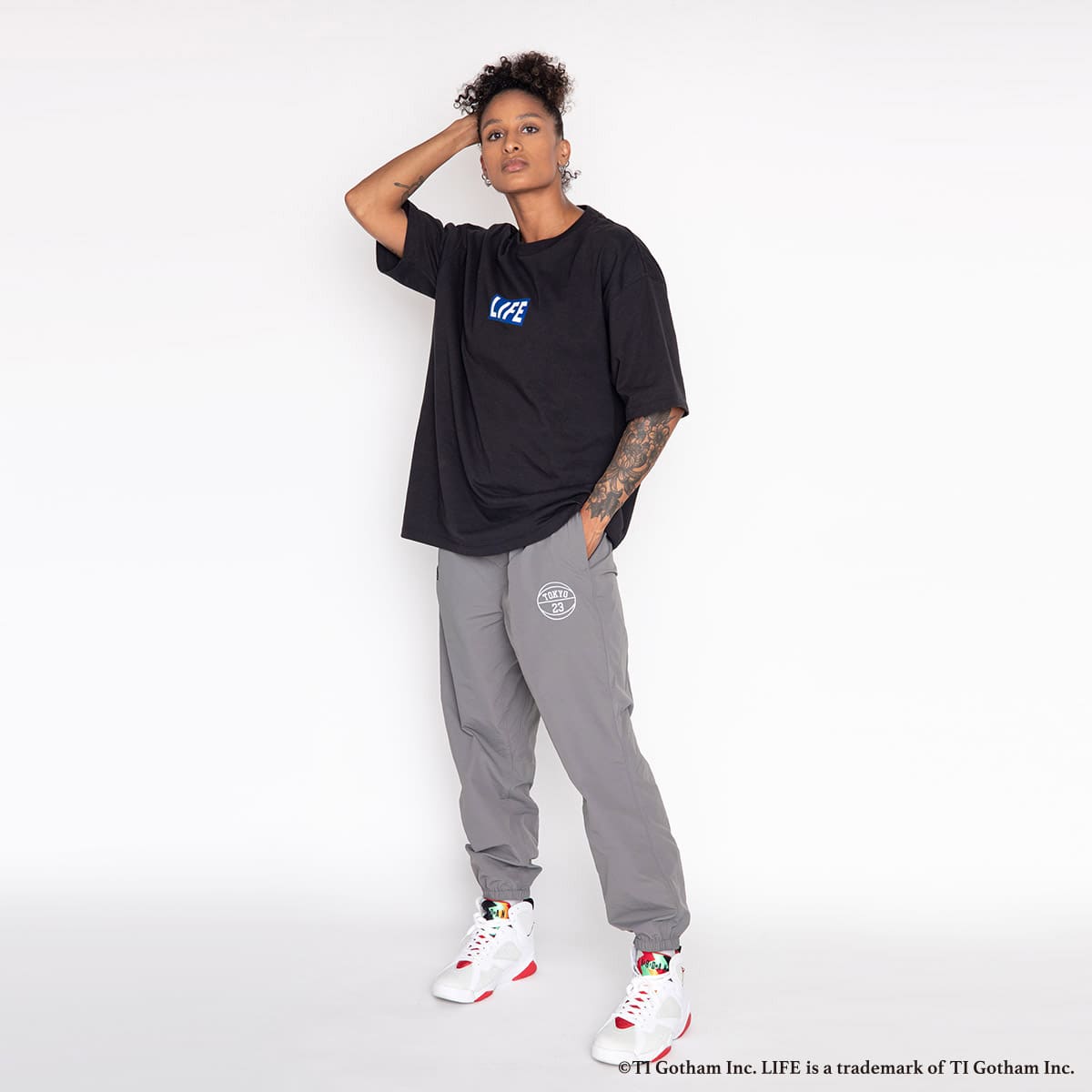 TOKYO 23 x LIFE magazine PHOTO TEE type2 BLACK 22SS-Iの画像