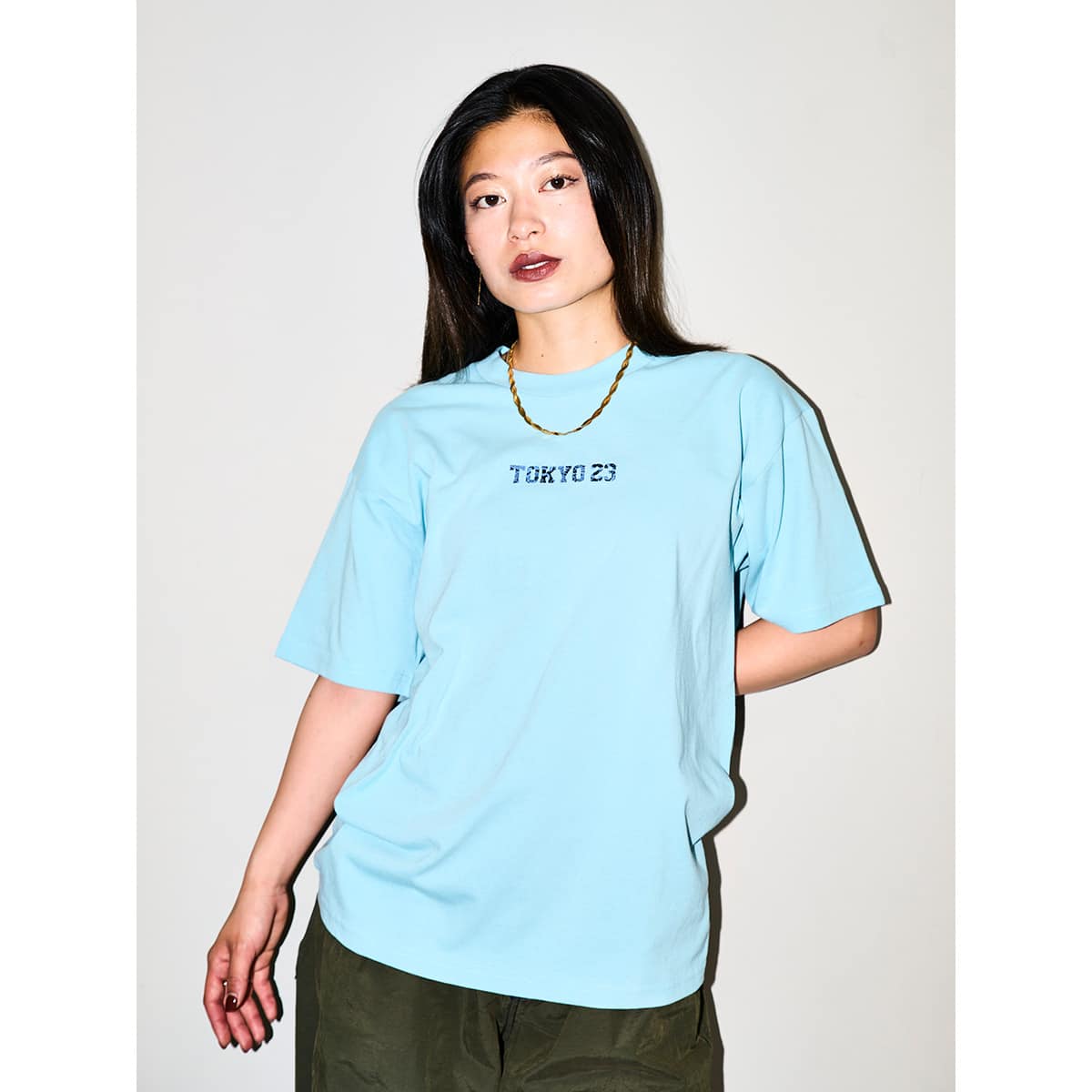 TOKYO 23 FULL COURT TEE -SNK- SKY BLUE 23SS-Sの画像