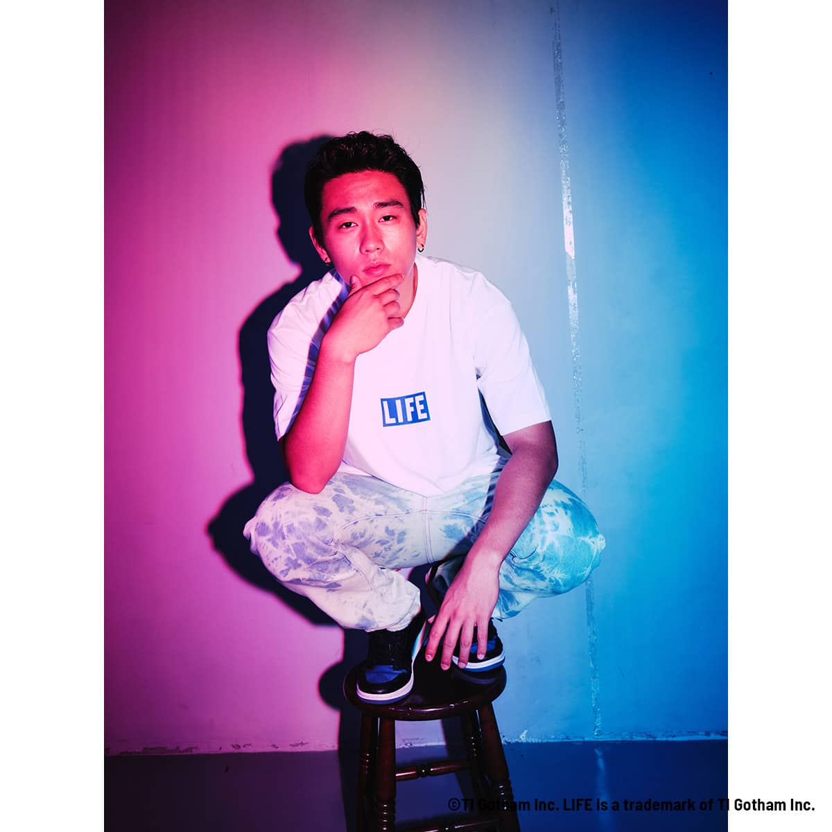 TOKYO 23 x LIFE magazine PHOTO TEE WHITEの画像