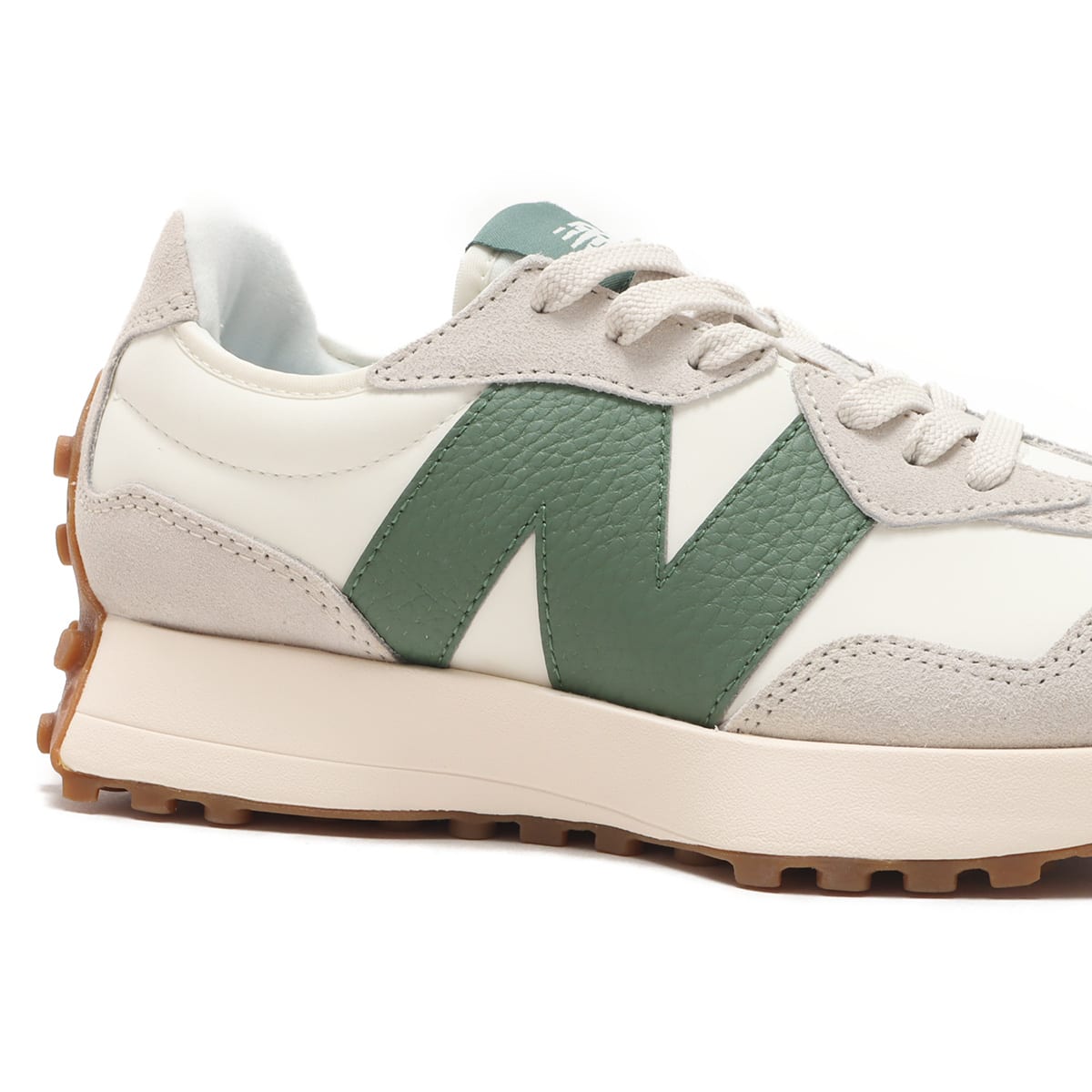 New Balance U327LX WHITE/GREEN 23FW-Iの画像