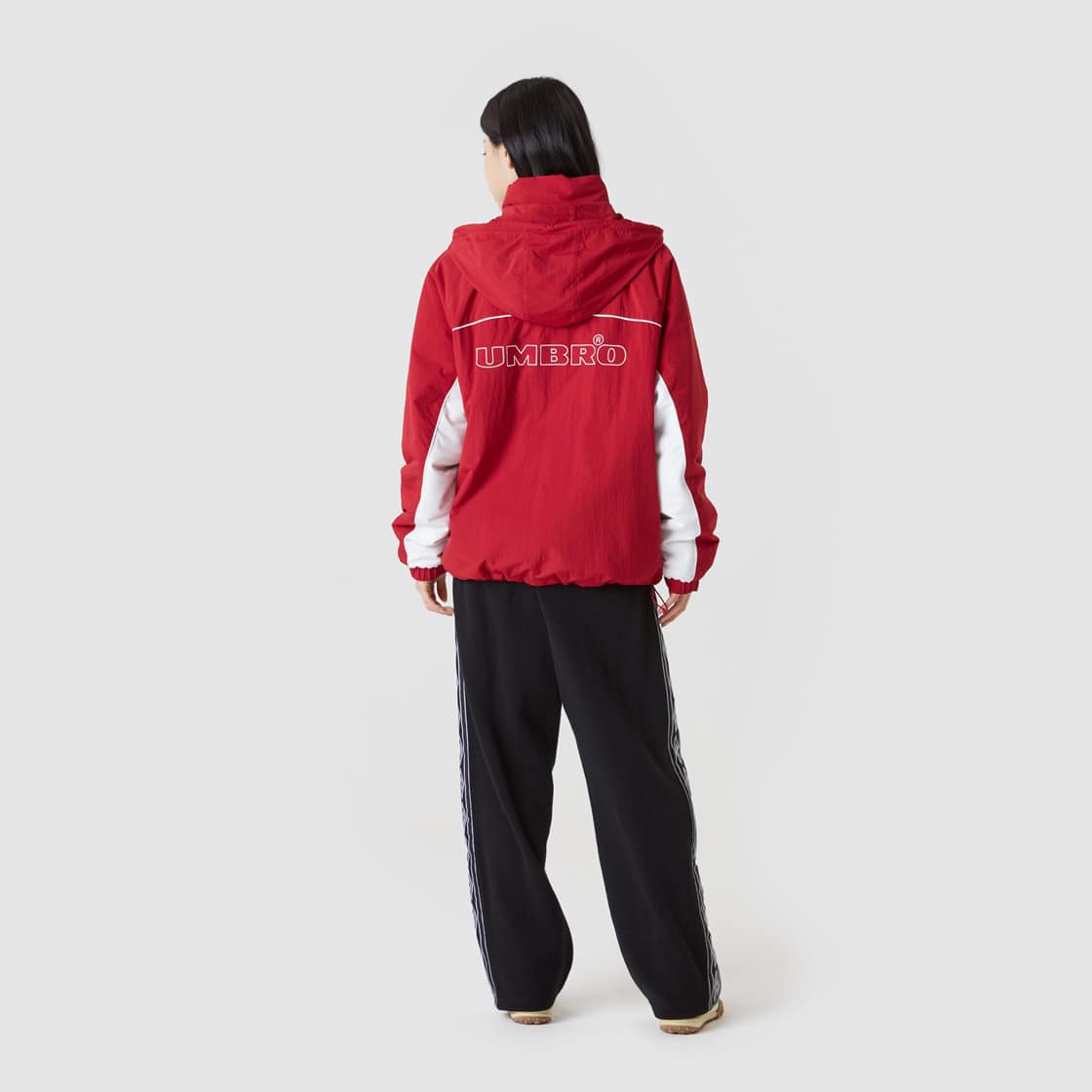 UMBRO HBL CELEB Hoodie PaddingJacket ダークレッドの画像