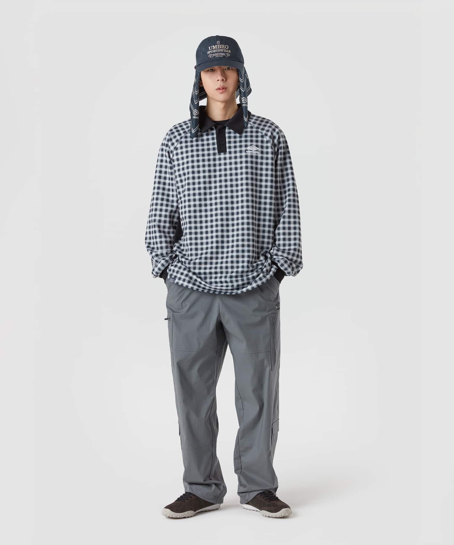 UMBRO 【KOREA COLLECTION】HBL CASUAL LONG SLEEVEGAME SHIRTS グレーの画像
