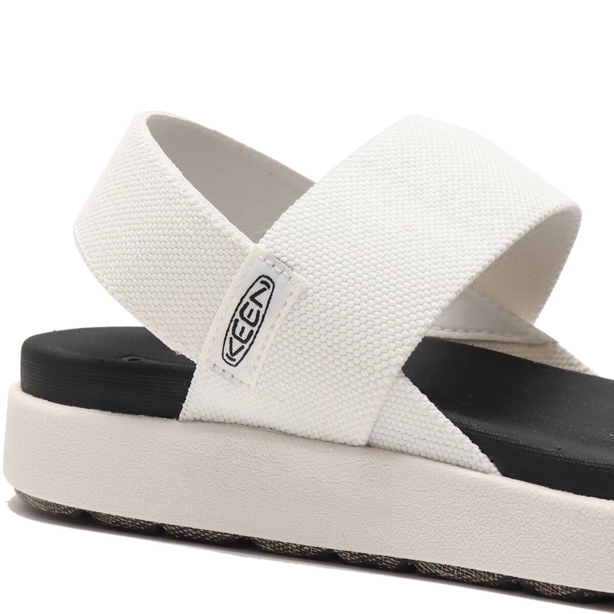 KEEN ELLE BACKSTRAP W WHITE 20SS-Iの画像