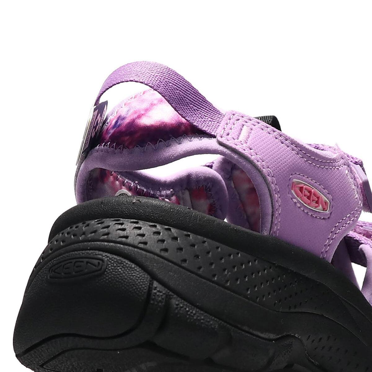 KEEN ASTORIA WEST OPEN TOE Tye Dye / Purple 22SS-Iの画像