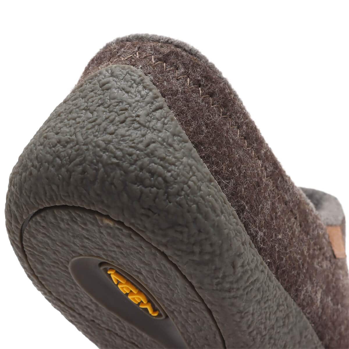 KEEN HOWSER III SLIDE DARK BROWN FELT/CANTEENの画像