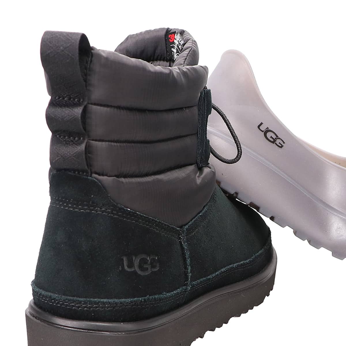 新品 UGG CLASSIC MINI LACE UP WEATHE 28.0靴/シューズ