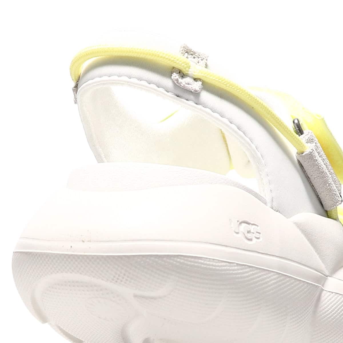 UGG W LA CLOUD STRAP SANDAL LEMON LIME 22SS-I（アグ エルエー