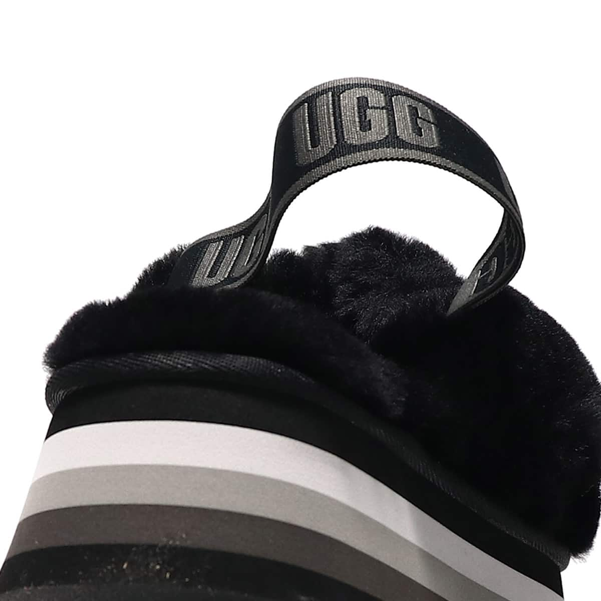 UGG W DISCO KNOT SLIDE BLACK 22SS-I