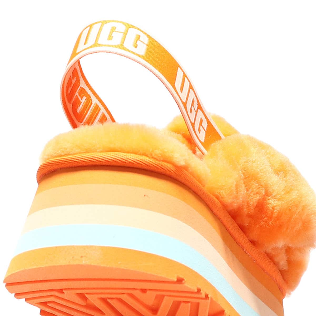 UGG W DISCO KNOT SLIDE MANDARIN 22SS-I