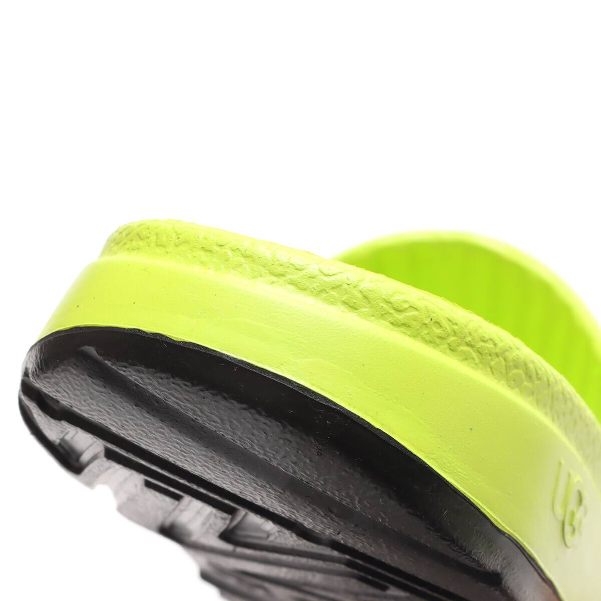UGG M WILCOX SLIDE CHOPD KEY LIME / BLACK 22SS-Iの画像
