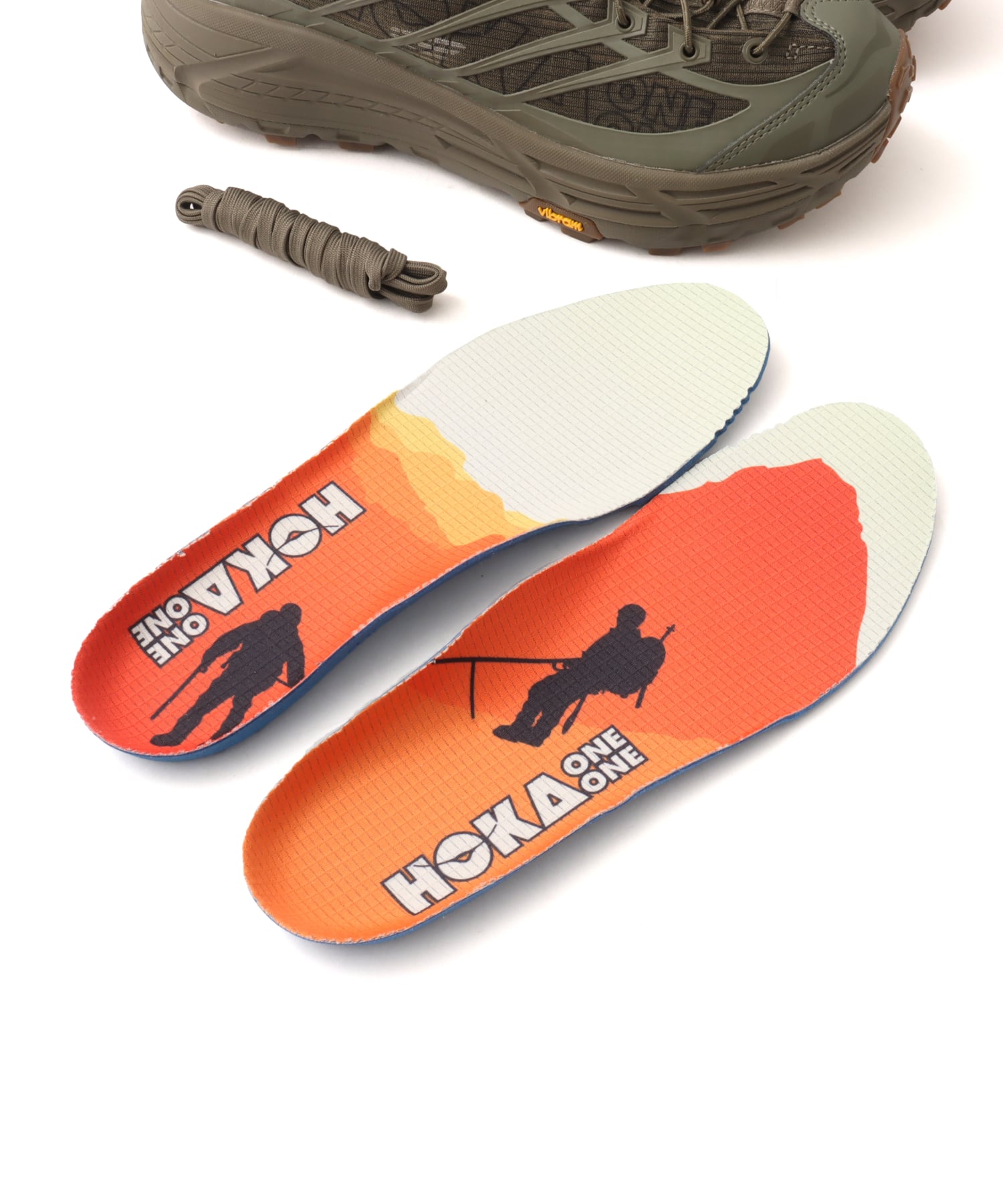 HOKA MAFATE THREE2 GRID JP ANTIQUE OLIVE / EUCALYPTUSの画像