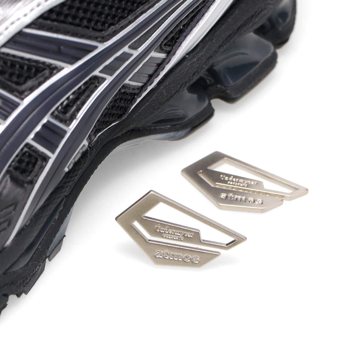 asics GEL-KAYANO 14 atmos Undermycar BLACK/ PURE SILVER