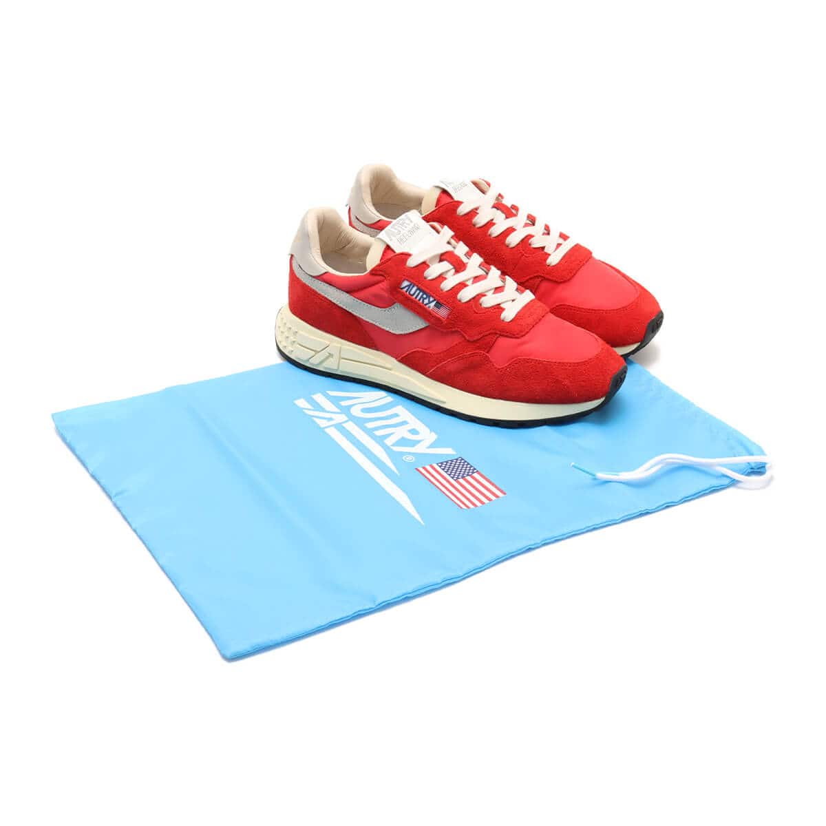 AUTRY WHIRLWIND LOW WHT/RED の画像