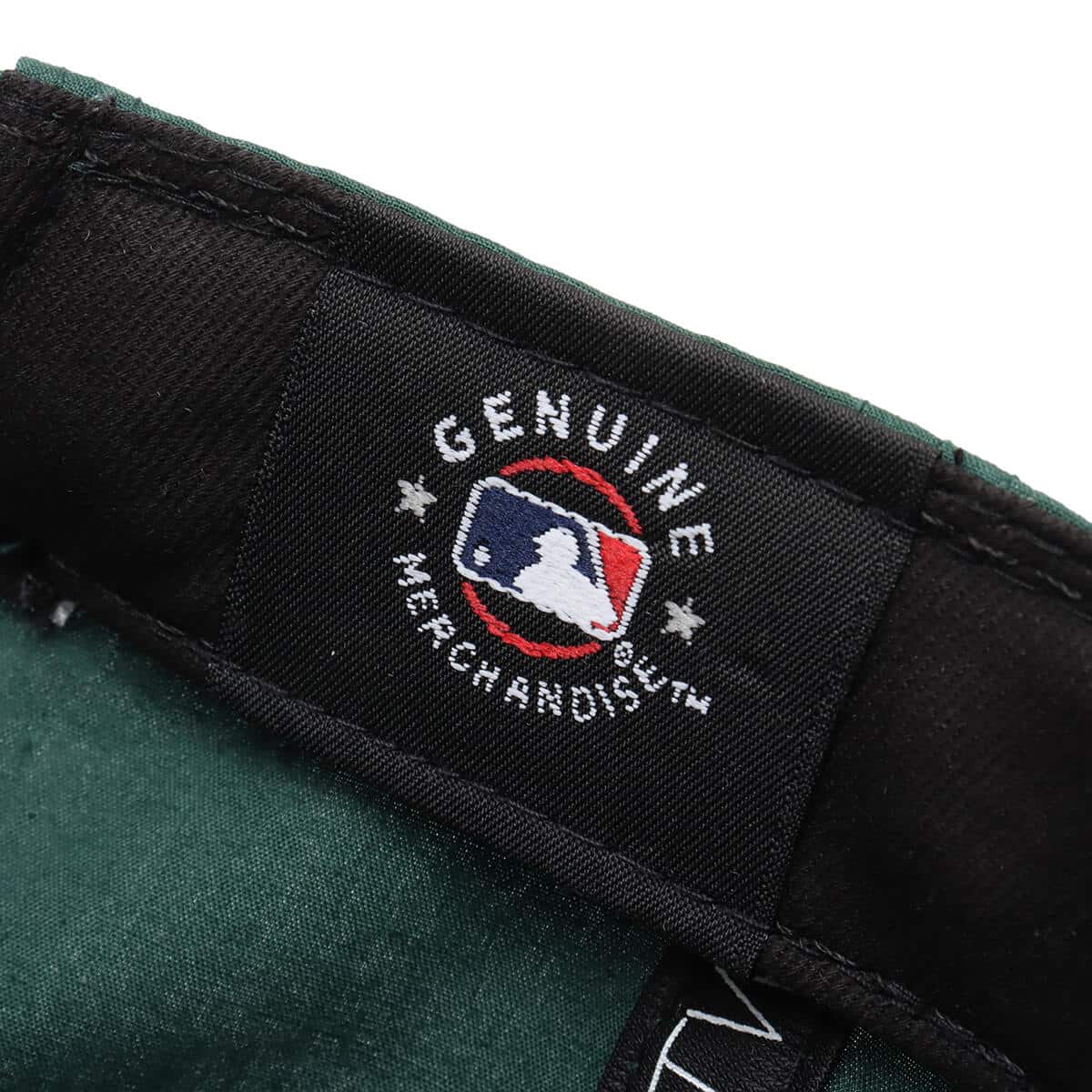 NEW ERA 9TWENTY MLB Typewriter Los Angeles Dodgers DARK GREENの画像