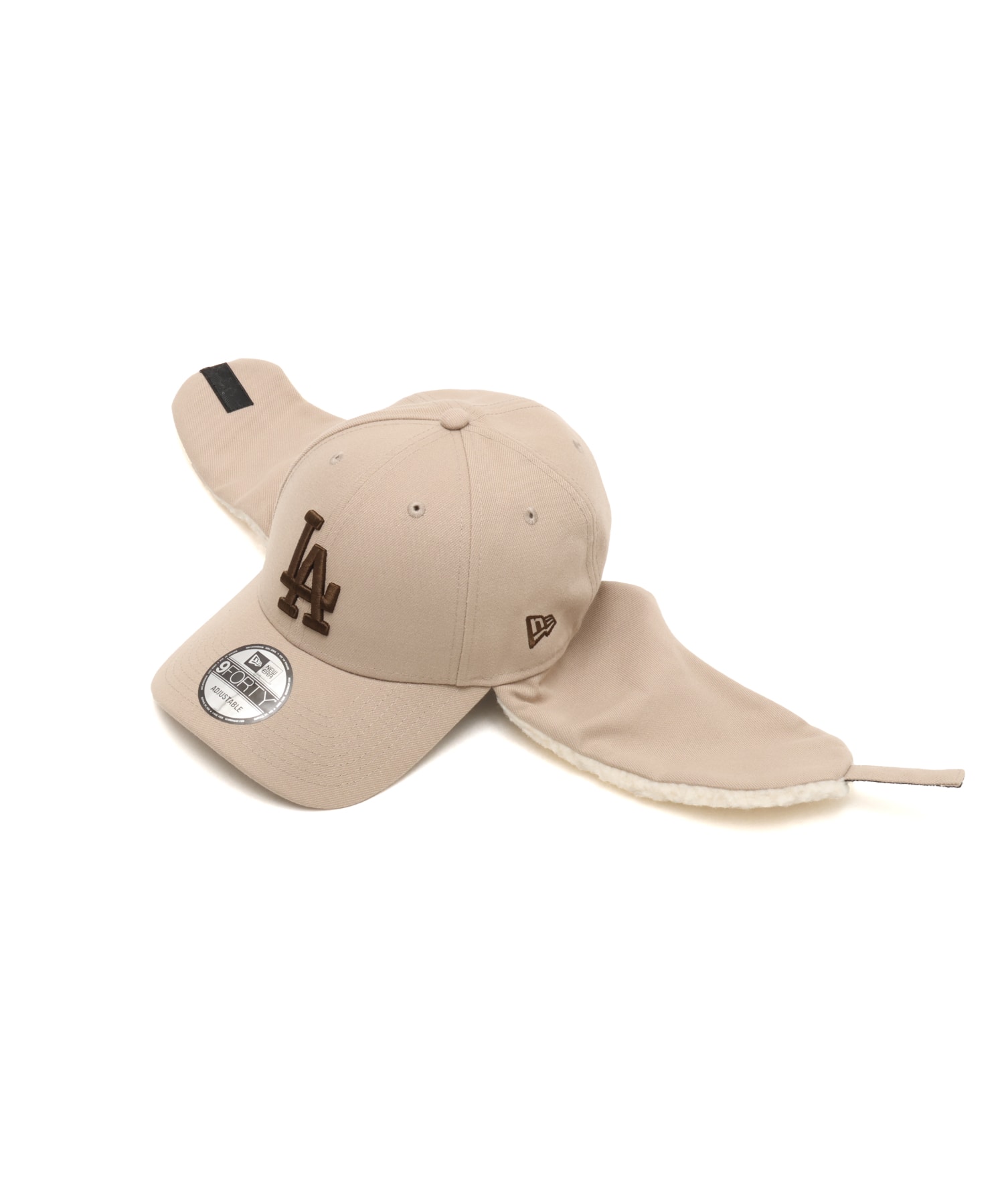 NEW ERA 9FORTY Dog Ear Los Angeles Dodgers 263 BEIGEの画像