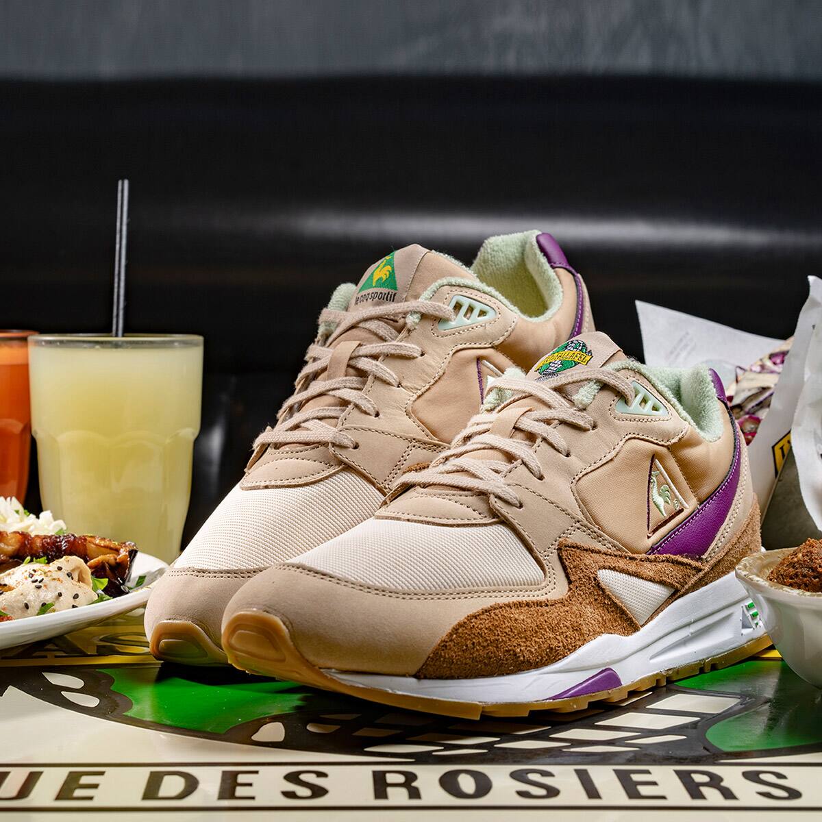 le coq sportif R800 L'AS DU FALLAFEL SAND 21FW-Sの画像