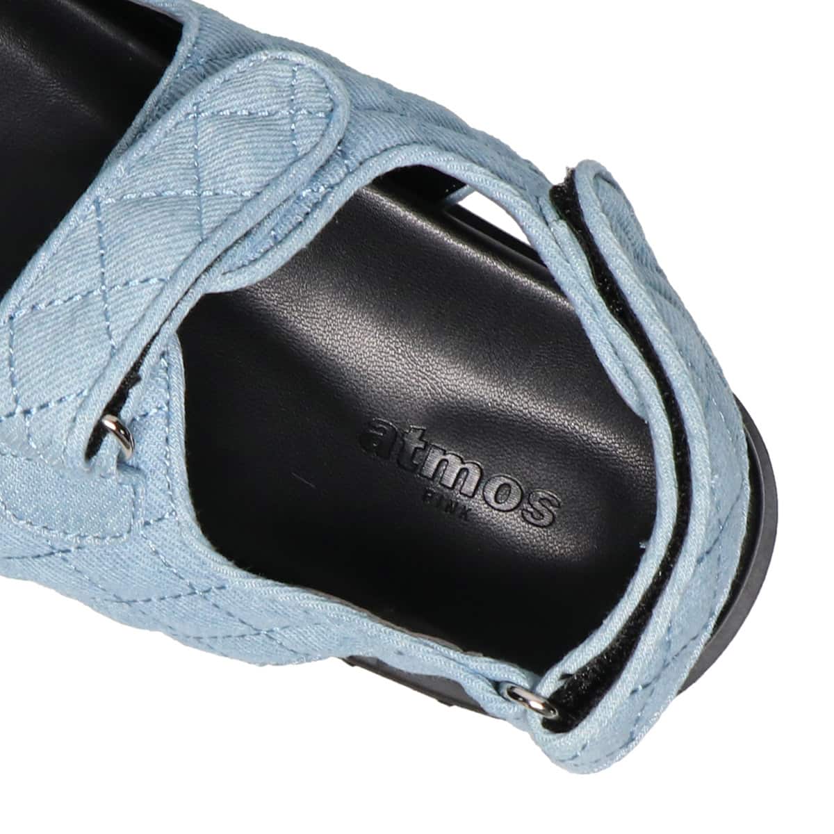 atmos pink キルティングサンダル DENIMの画像