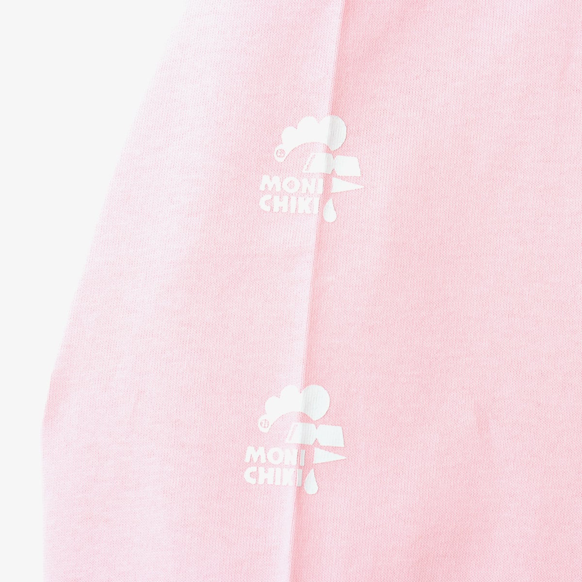 atmos pink x MONICHIKI HOUSE AM Logo L/S T-Shirt PINKの画像