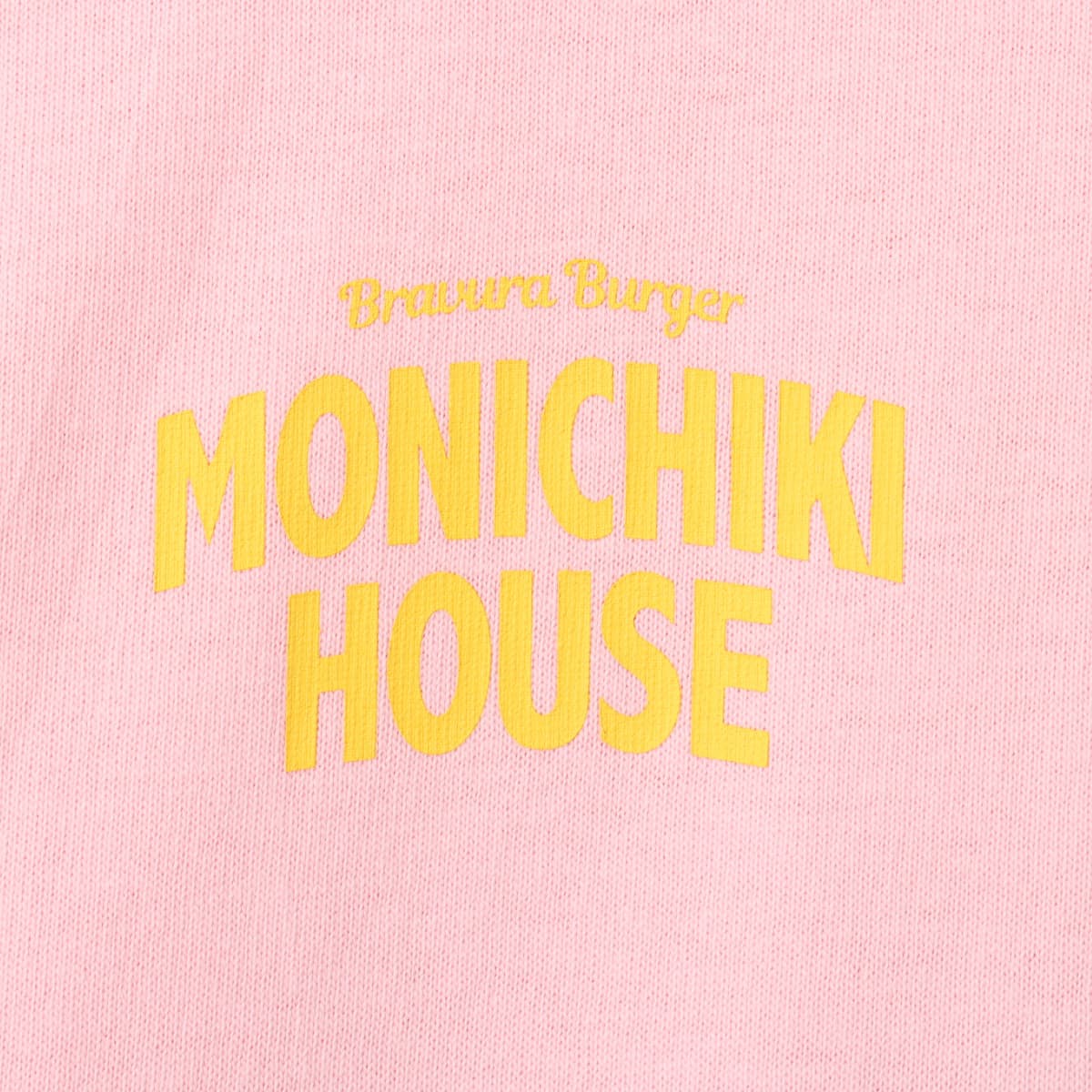 atmos pink x MONICHIKI HOUSE Address T-Shirt PINKの画像