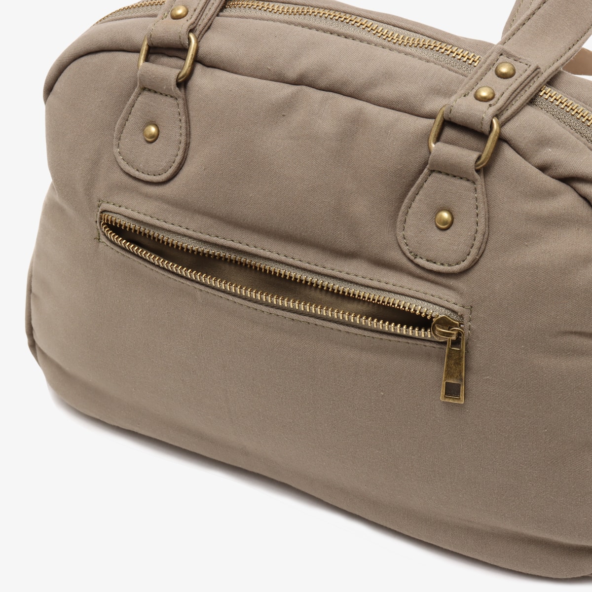 LAGUA GEM x ATMOS PINK BAG KHAKI の画像