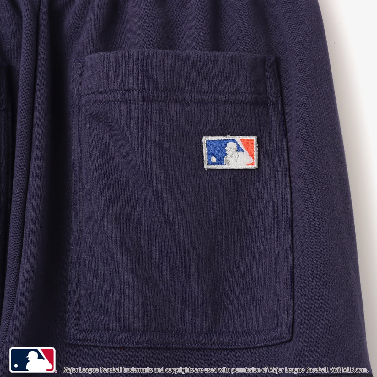 atmos pink MLB Sweat Pants NAVYの画像