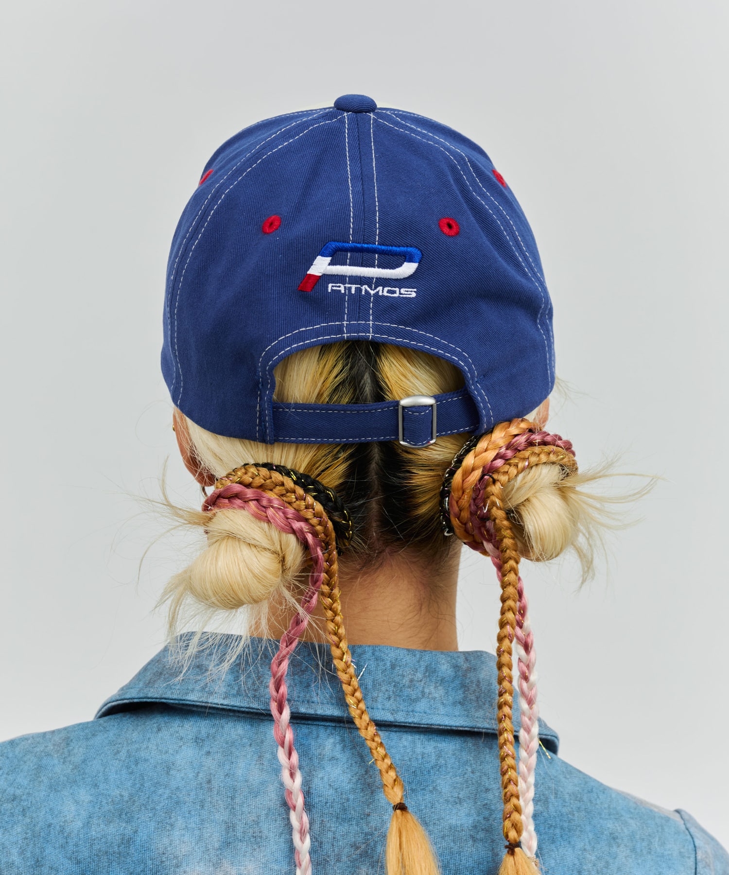 HONDA x atmos pink Racing Cap BLUEの画像