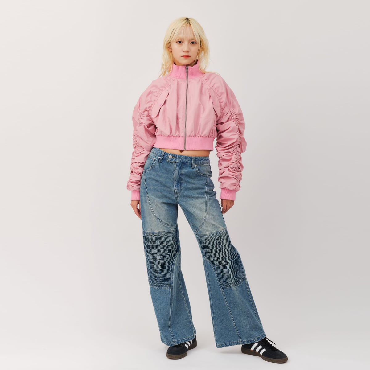 atmos pink Gather Military MA-1 PINKの画像
