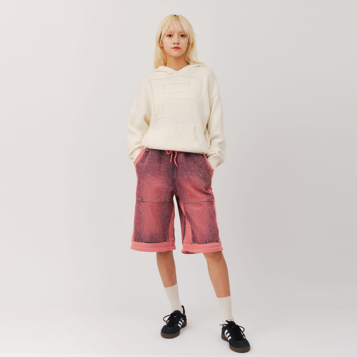 atmos pink Denim Docking Pants PINKの画像