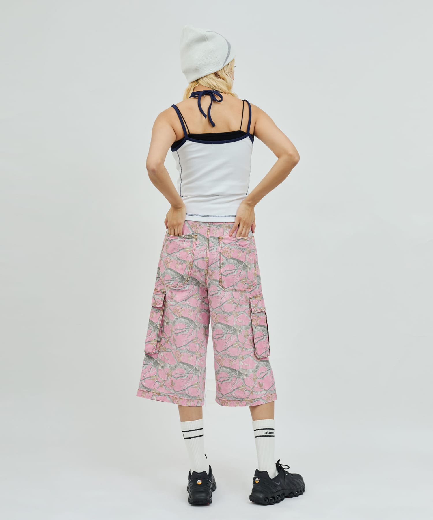 atmos pink Real Tree Camouflage Bermuda Pants CAMOUFLAGE PINKの画像