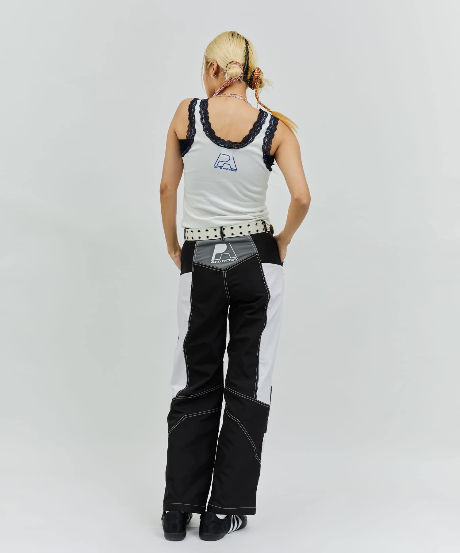 HONDA x atmos pink Racing Tank Top IVORYの画像