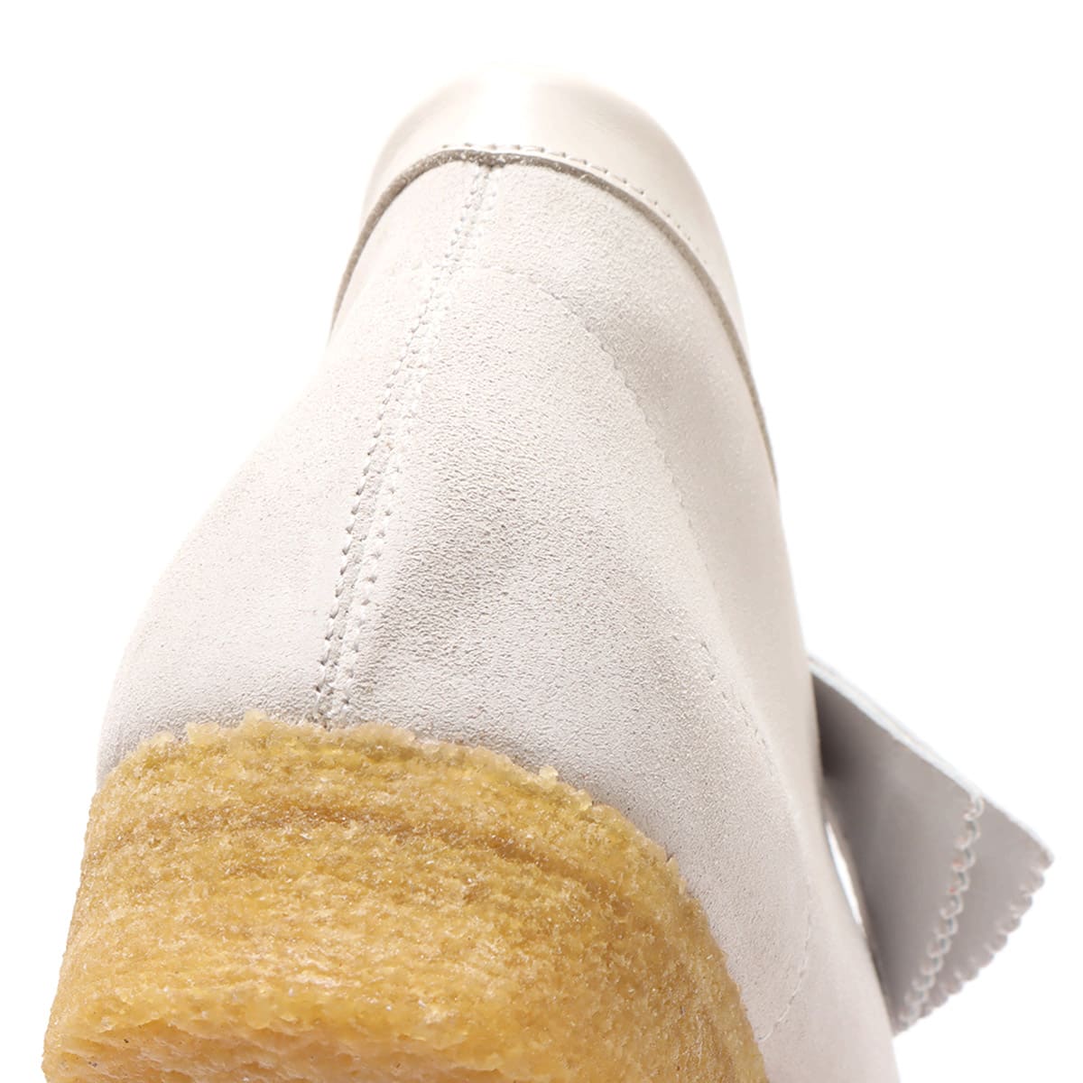 Clarks Wallabee Boot White Woven 21SP-Iの画像