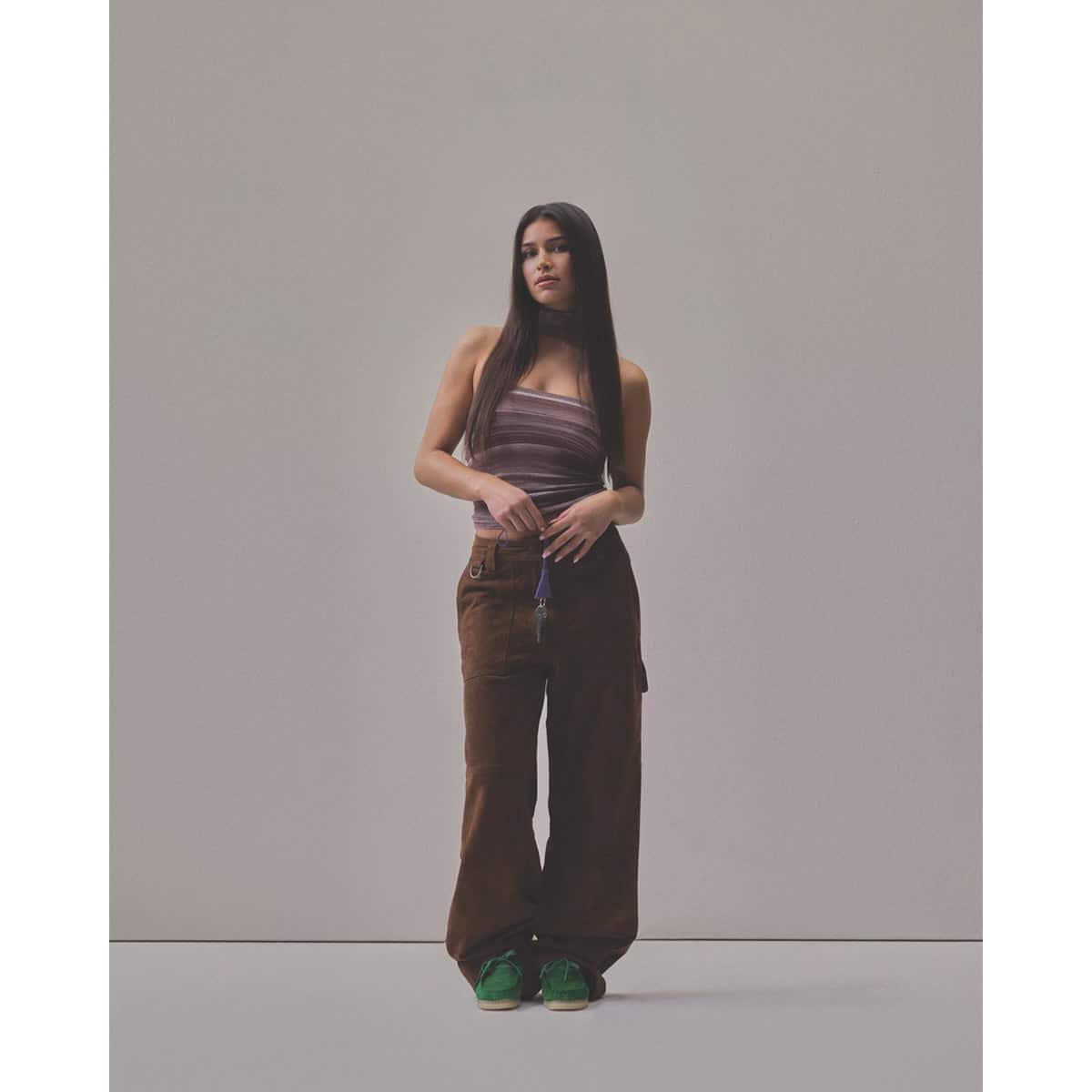 Clarks x Danielle Cathari Wallabee GREENの画像