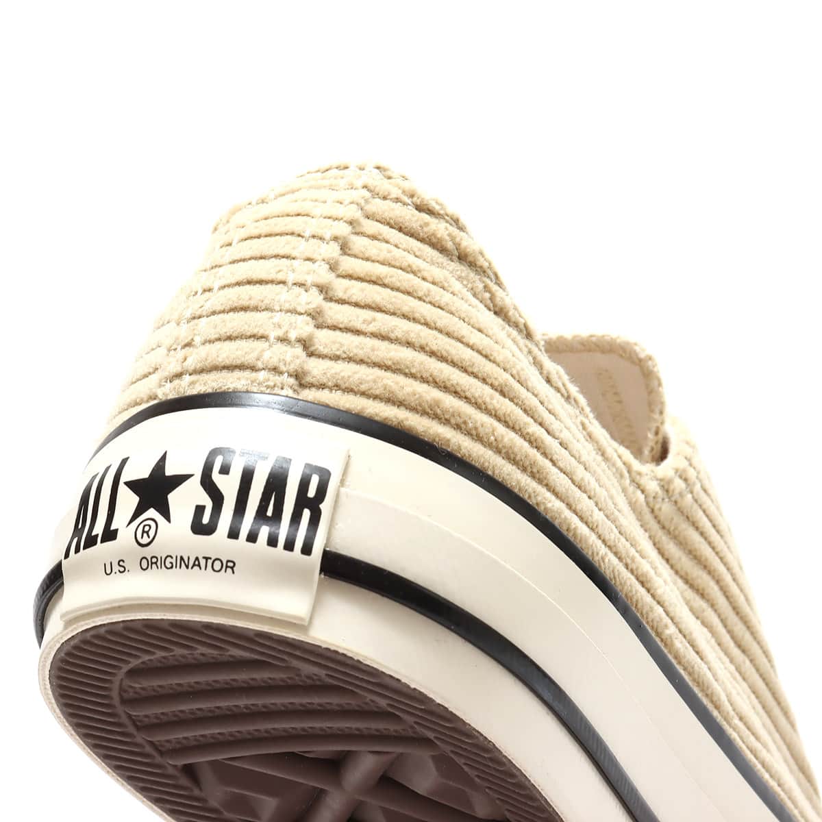 CONVERSE ALL STAR US CORDUROY OX BIEGEの画像