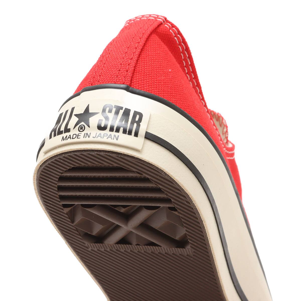 CONVERSE CANVAS ALL STAR J OX Redの画像